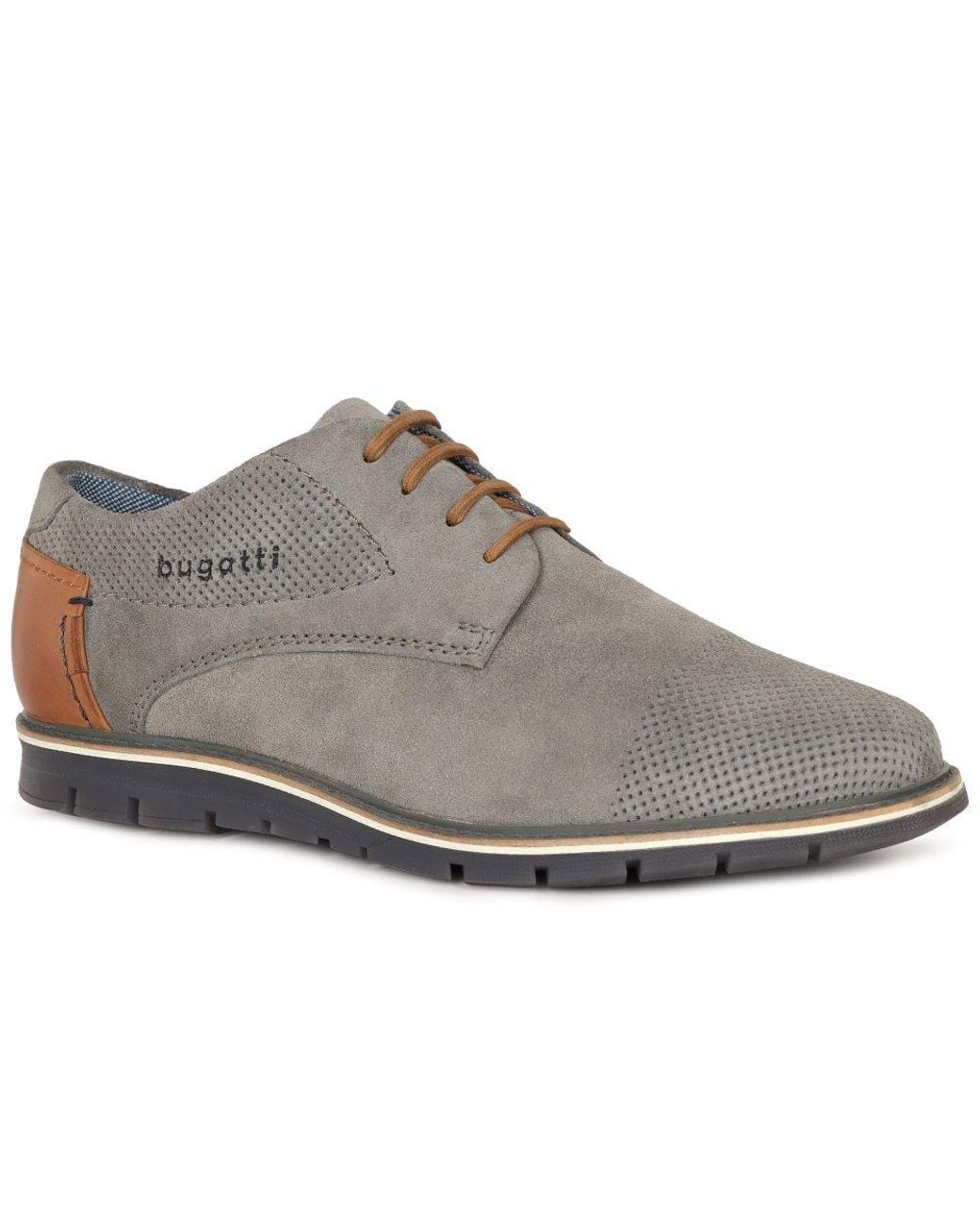 Bugatti Gray Story Trainers for men