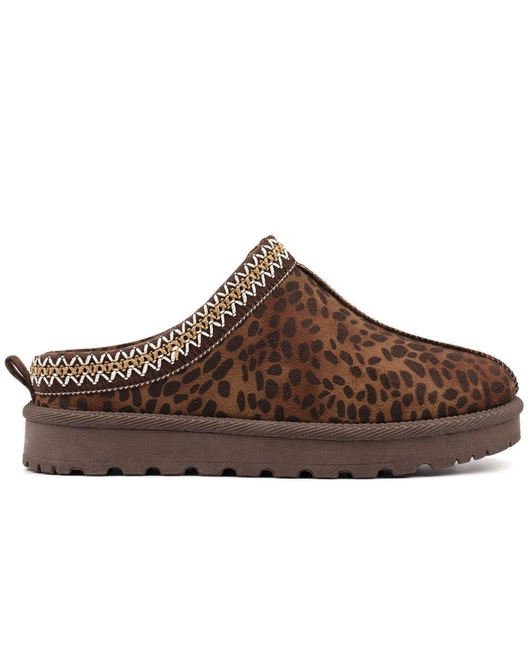 Lunar Brown Selena Slippers