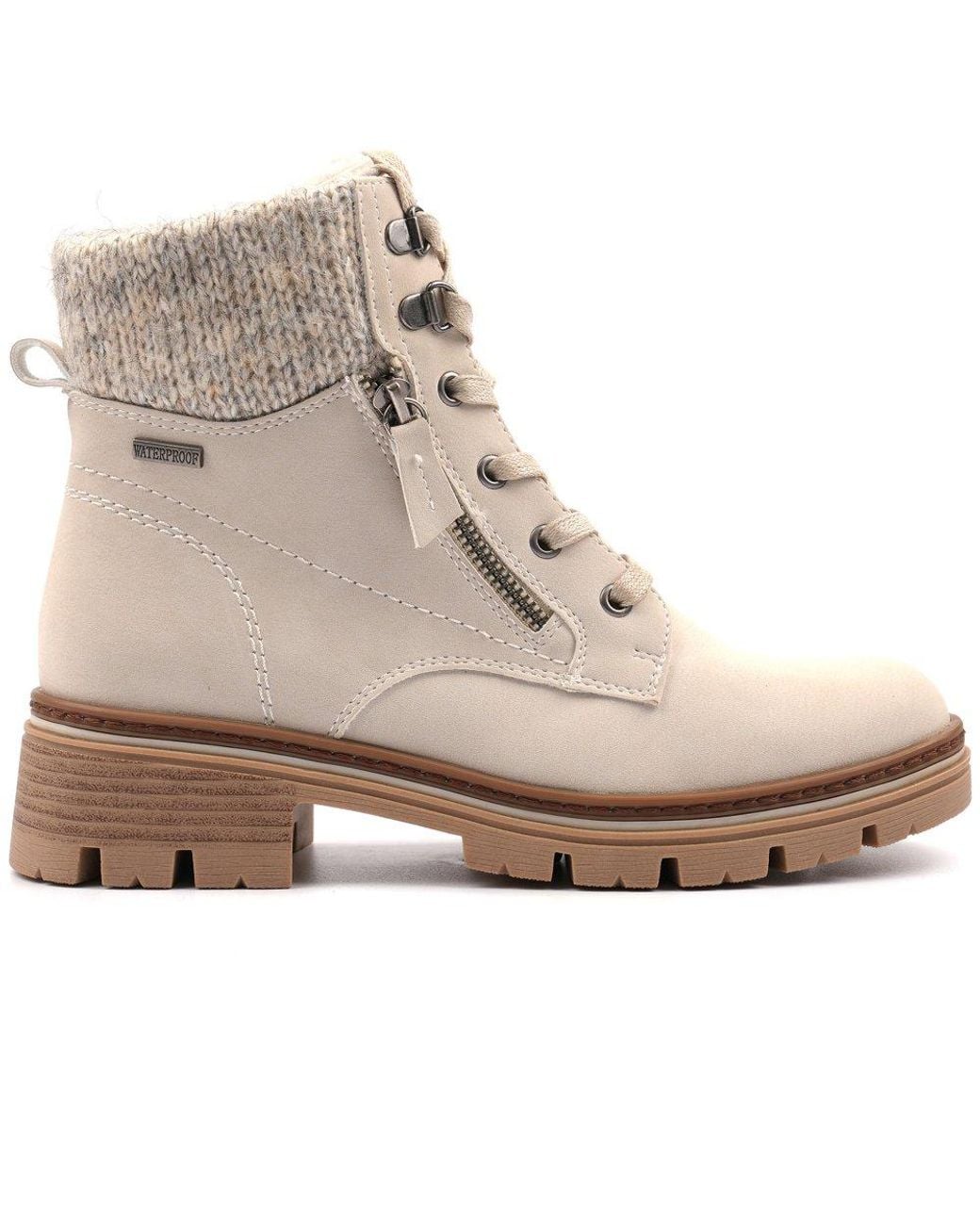 Lunar Natural Chantelle Ankle Boots