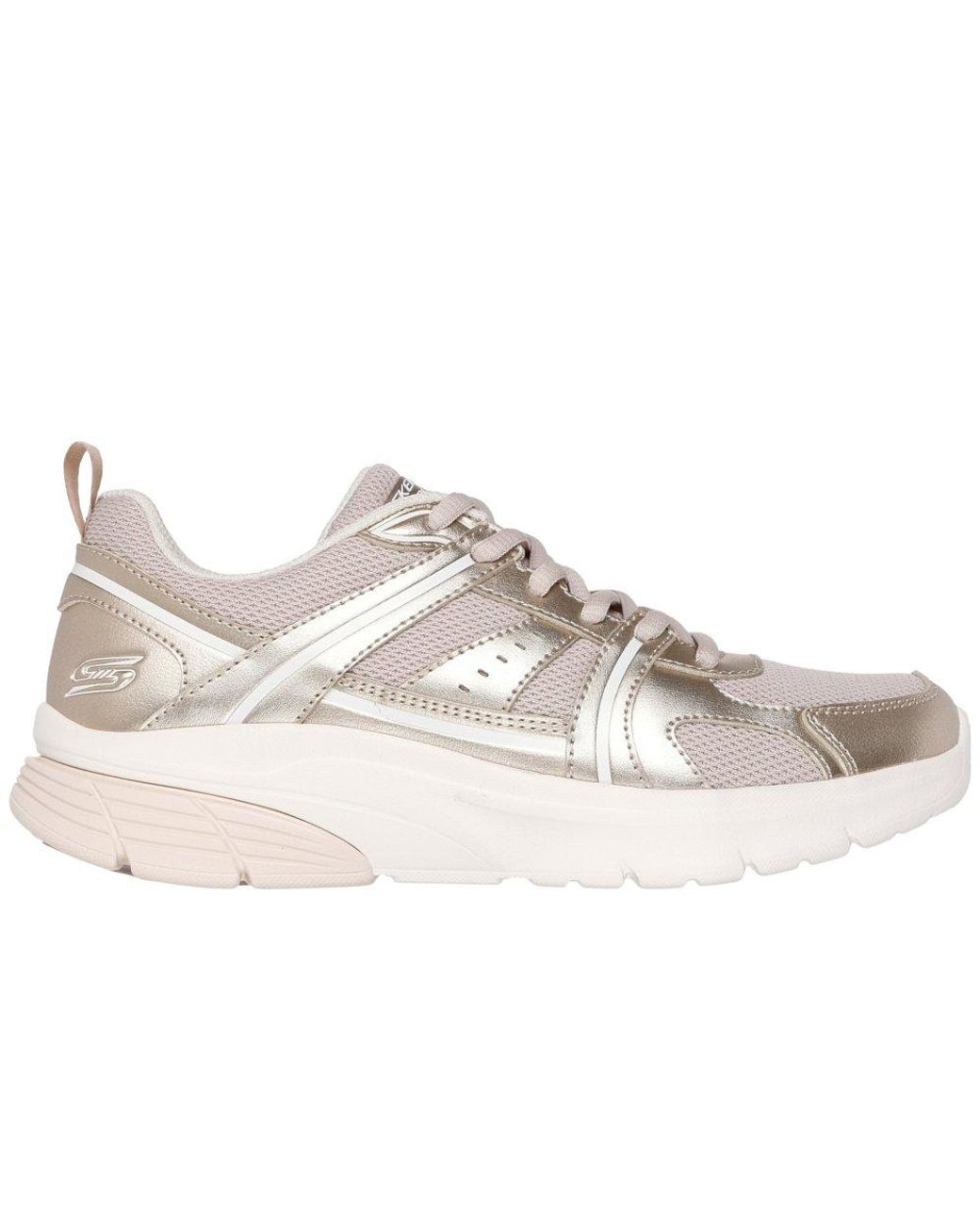 Skechers Metallic Bobs Sport Vamos Trainers