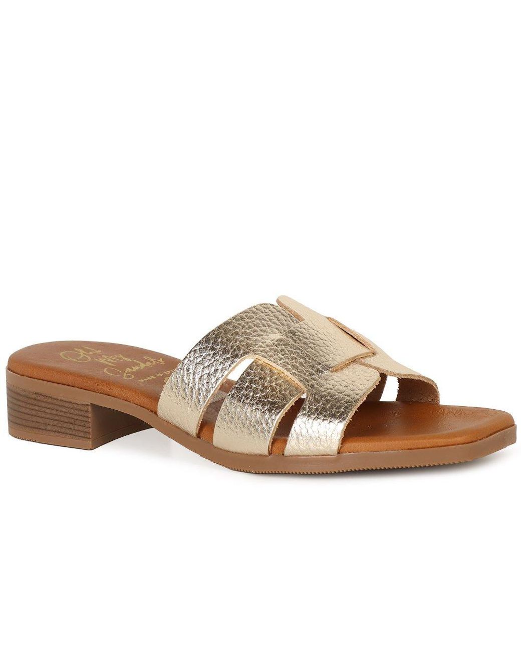 Oh My Sandals Brown Marbella Sandals