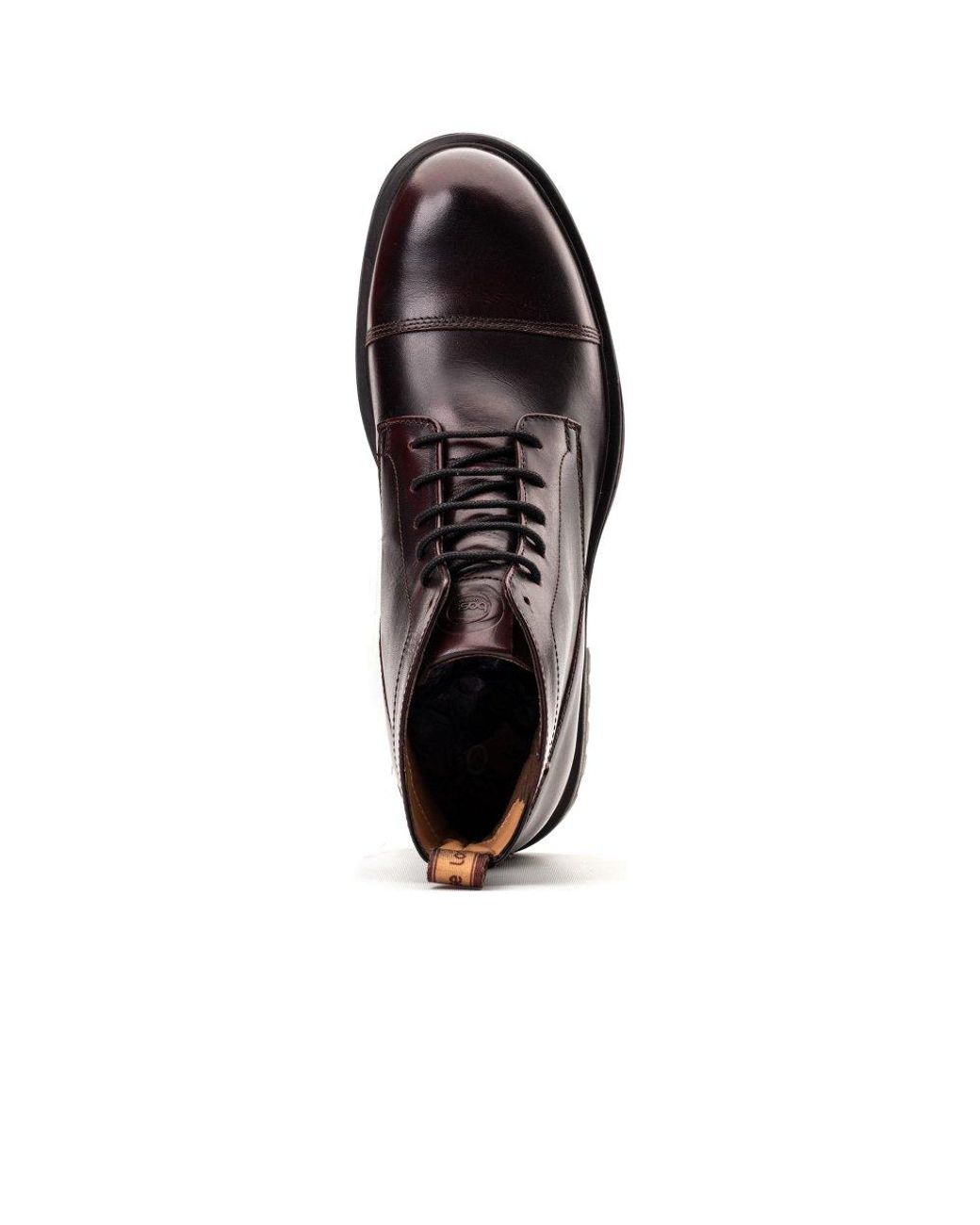Base London Brown Boulton Toe Cap Boots for men