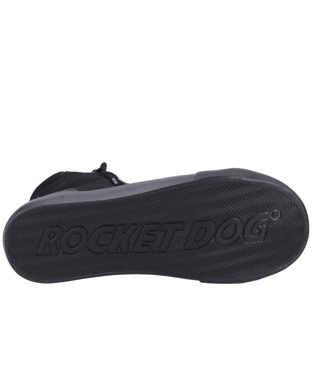 Rocket Dog Blue Jazzin Hi 12A Canvas Trainers
