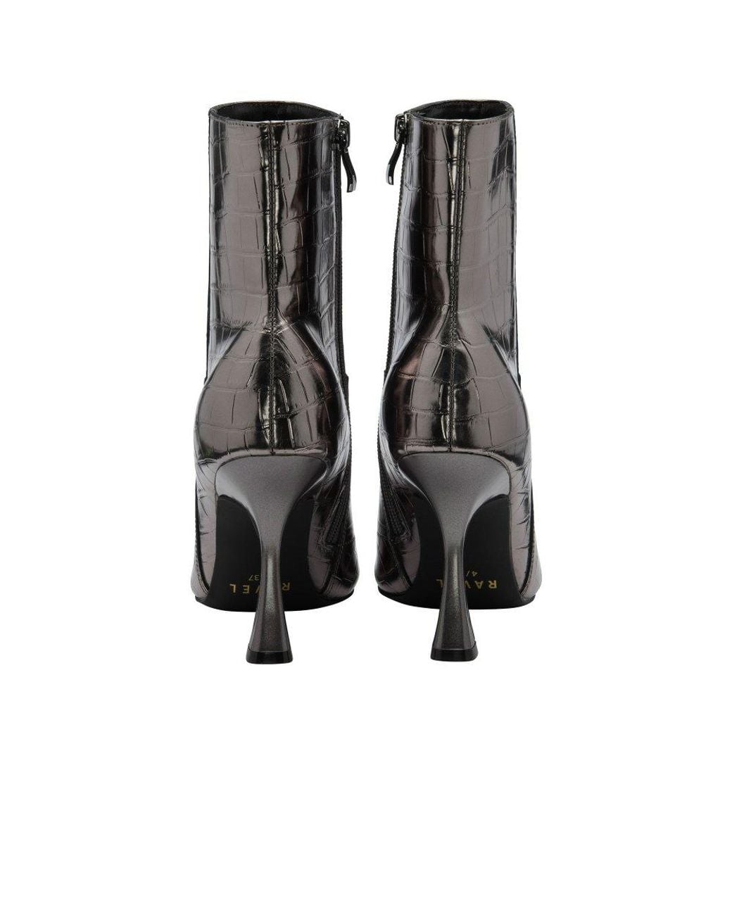 Ravel Gray Largo Ankle Boots