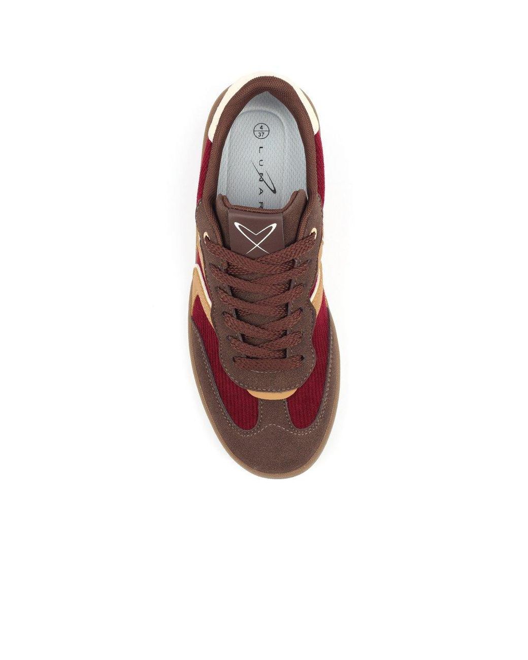 Lunar Brown Jersey Trainers