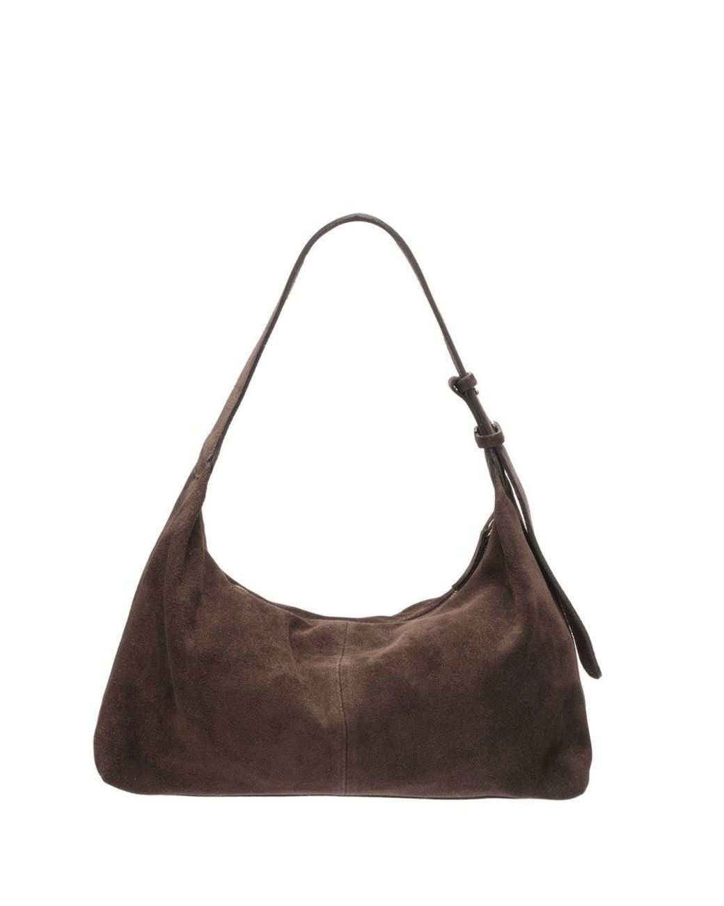 Elie Beaumont Brown Slouch Shoulder Bag