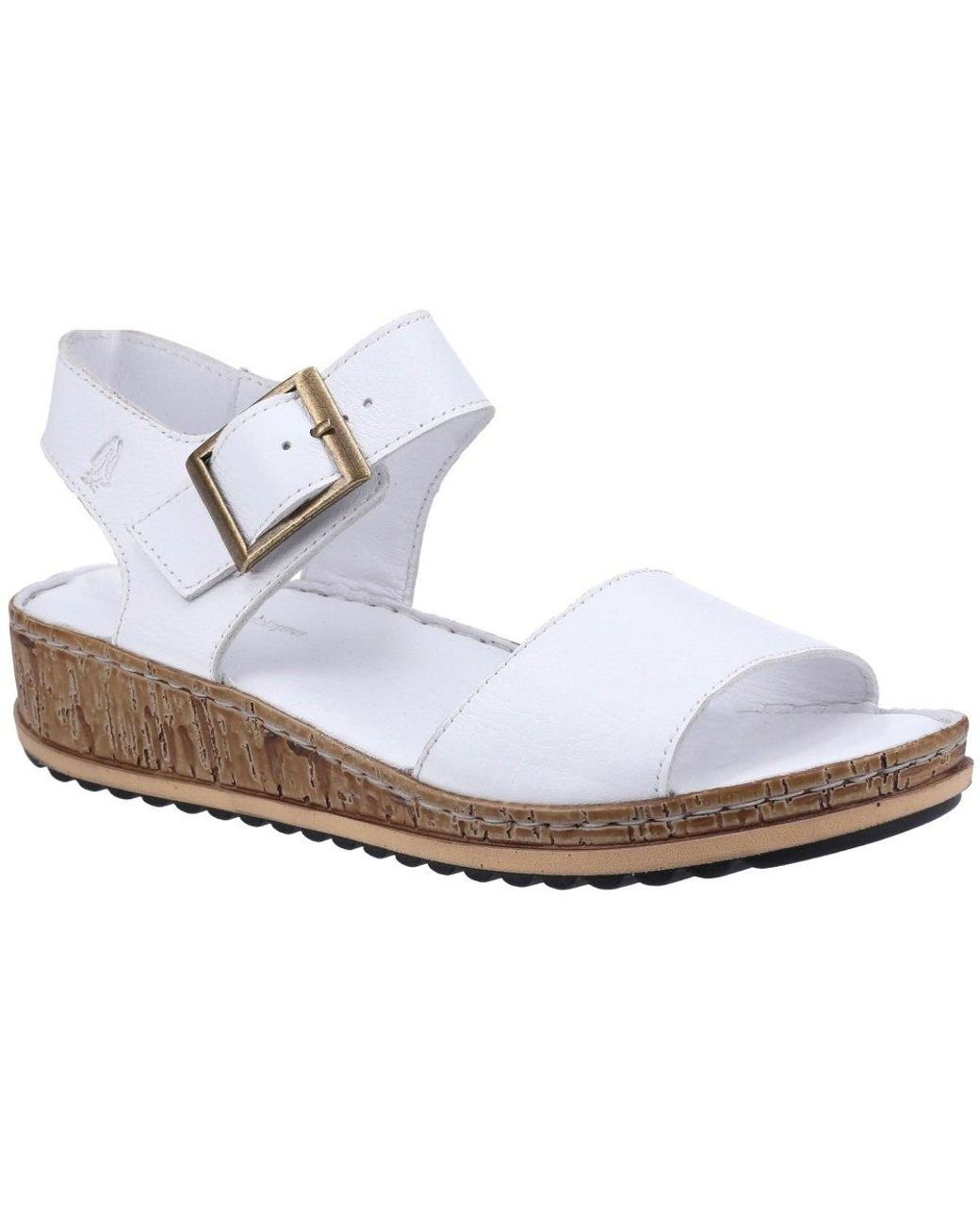 Hush Puppies White Ellie Sandals