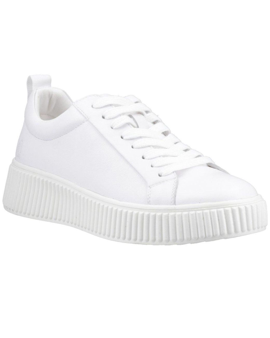 Hush Puppies White Harlow Sneakers