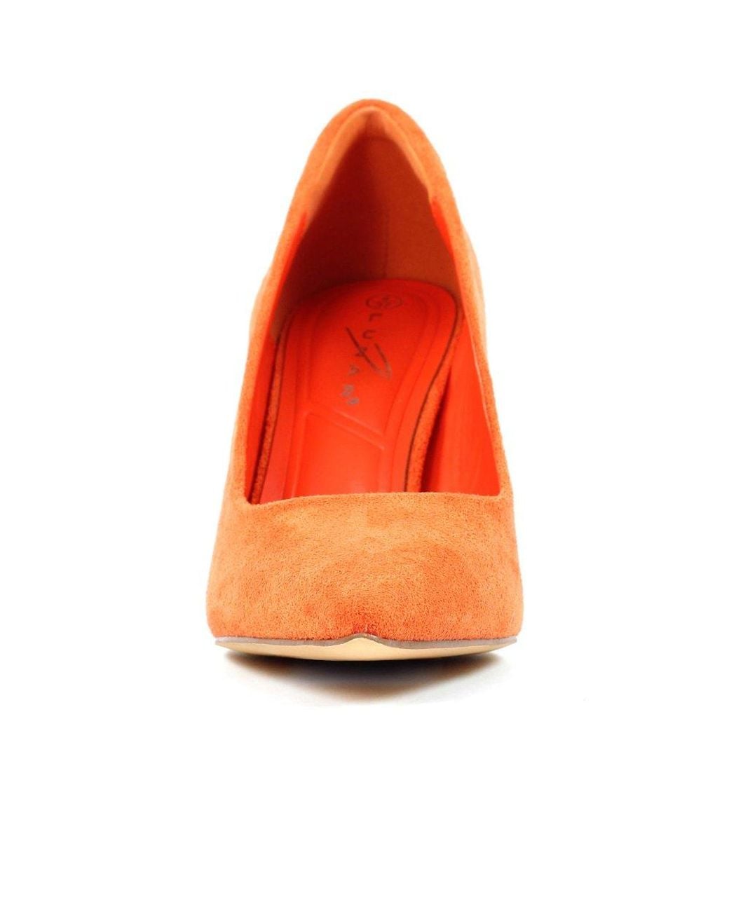 Lunar Orange Amy Court Shoes