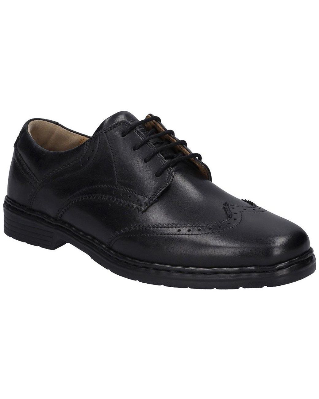 Josef Seibel Black Alastair 14 Brogues (Schwarz) for men