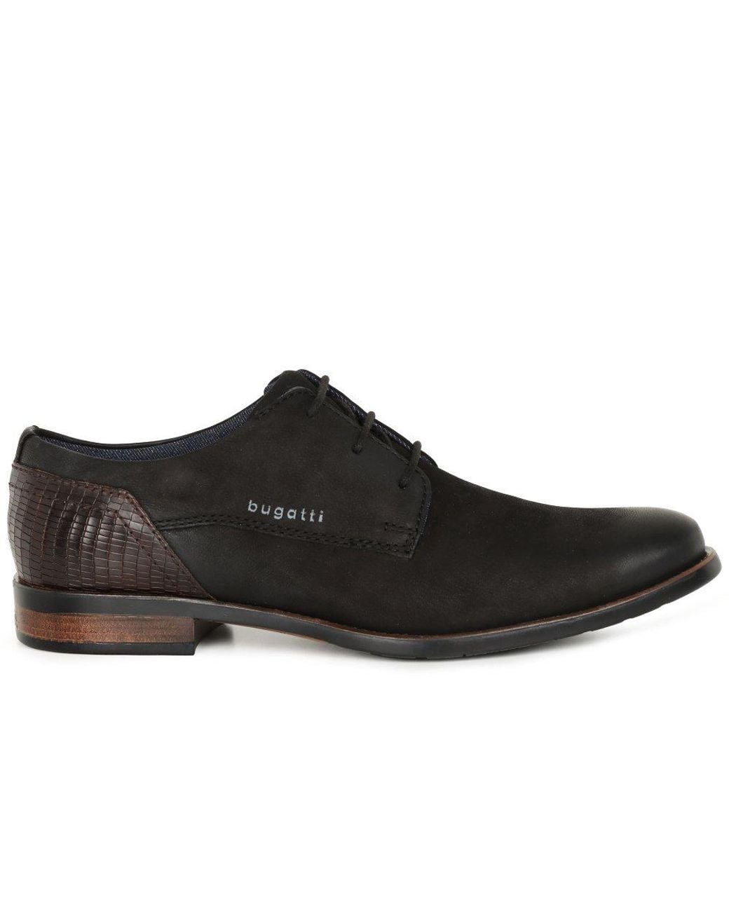 Bugatti Black Lawson Shoes for men