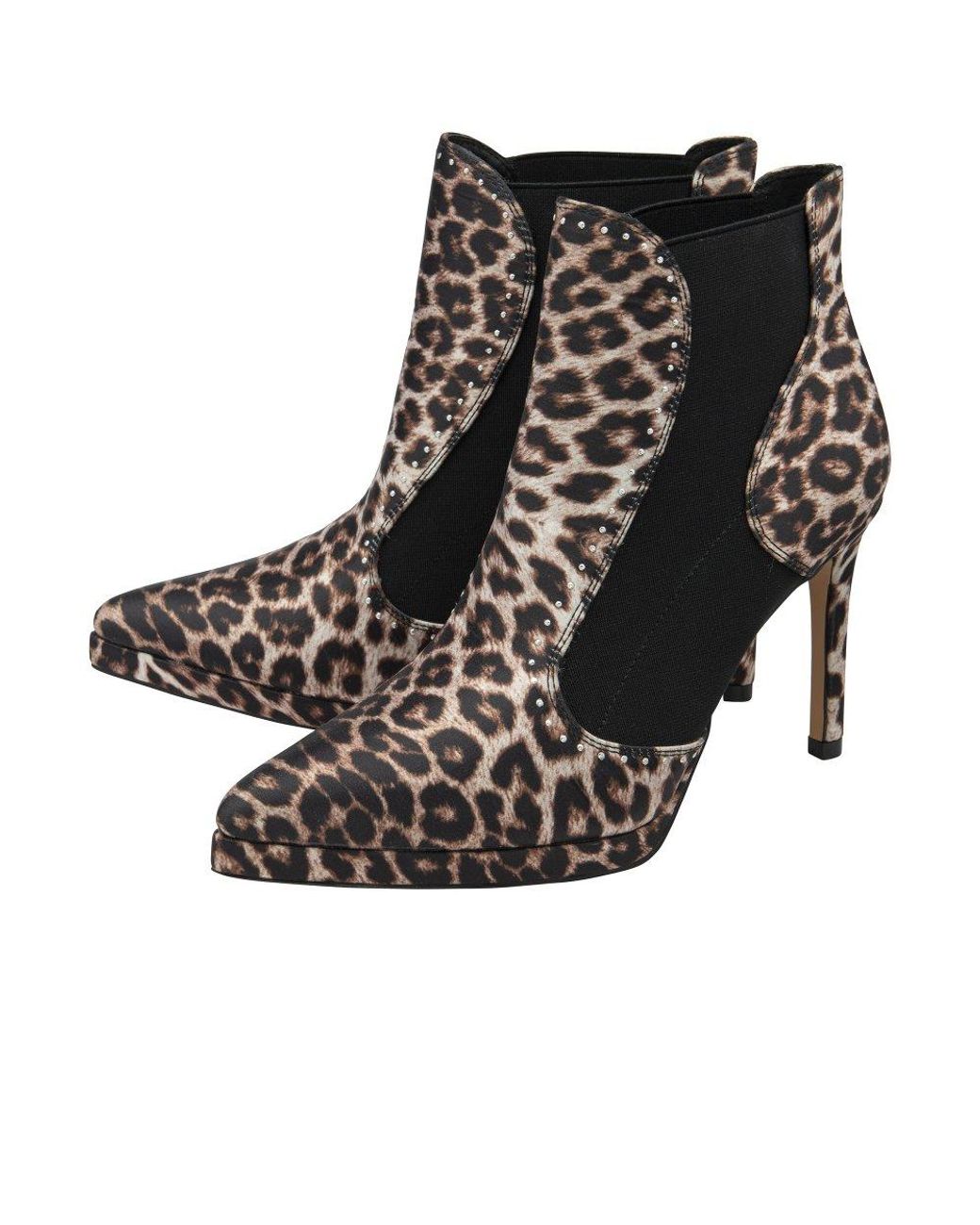 Ravel Black Polla High Heeled Ankle Boots
