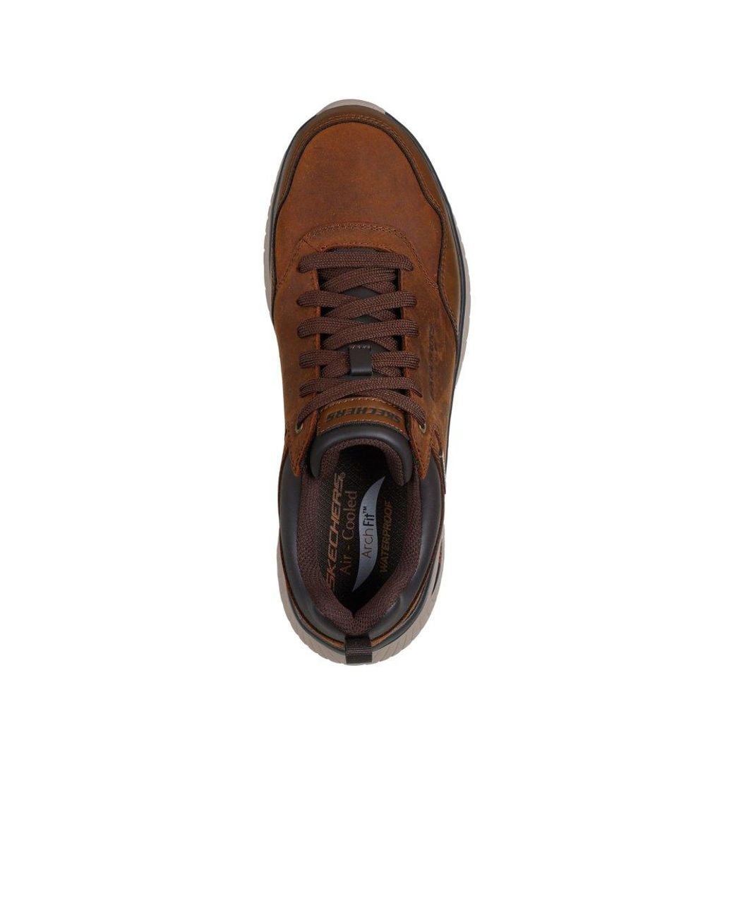 Skechers Brown Arch Fit Crosser Ronaldo Trainers for men