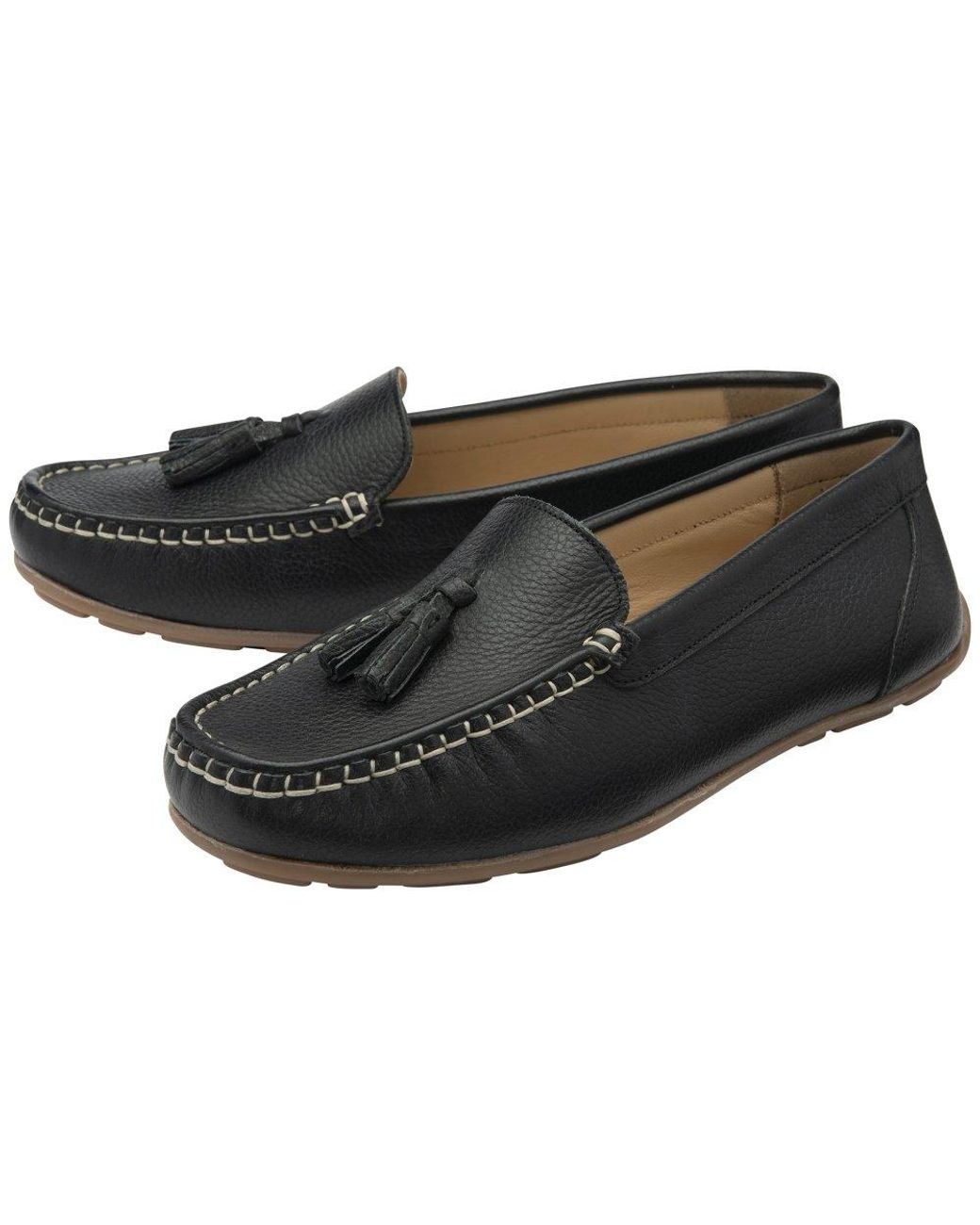 Ravel Black Bute Loafers