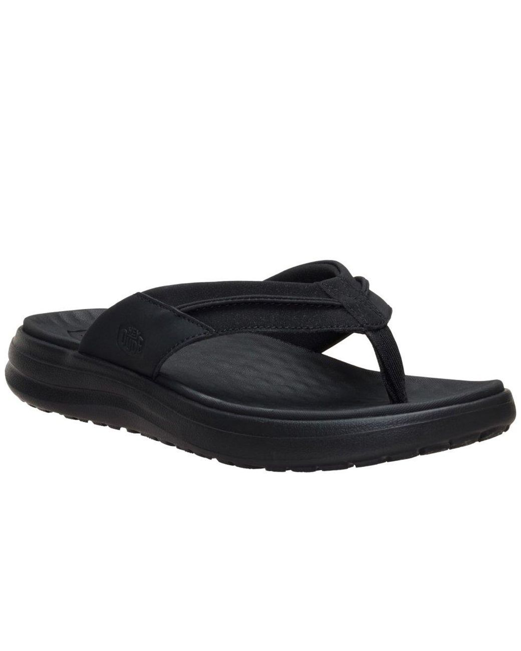 HeyDude Blue Finn Flip Sandals for men
