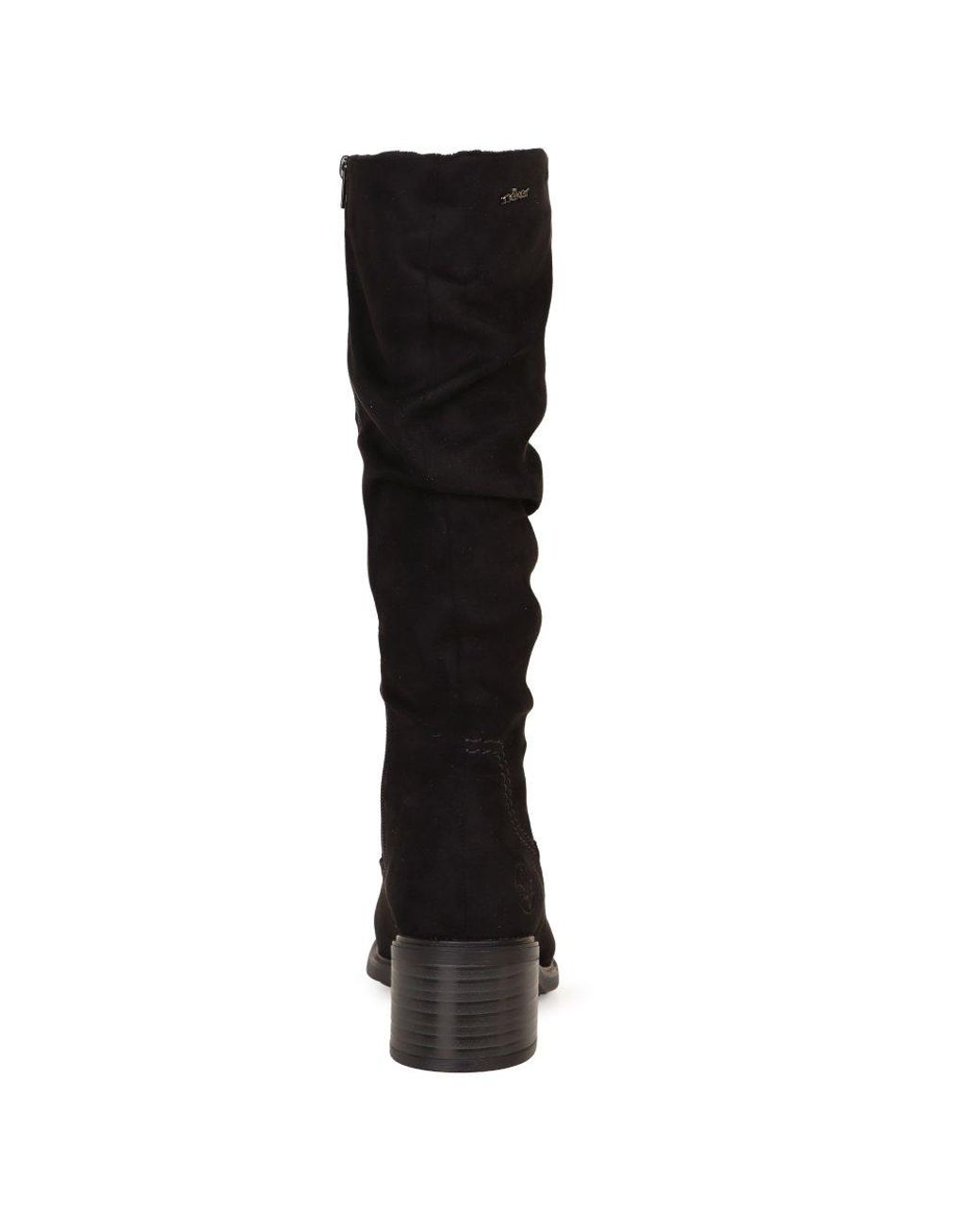 Rieker Black Richmond Knee High Boots