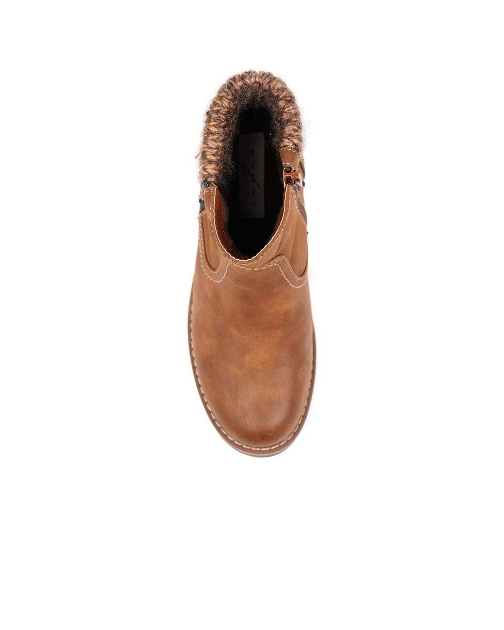 Lunar Brown Breeze Ankle Boots