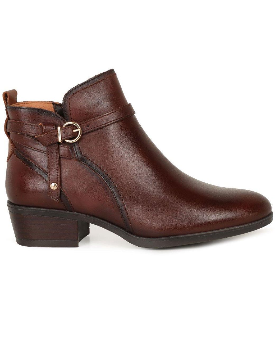 Pikolinos Brown Dixie Ankle Boots
