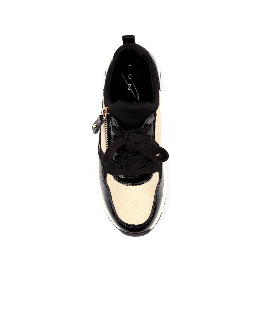 Lunar Black Cora Trainers