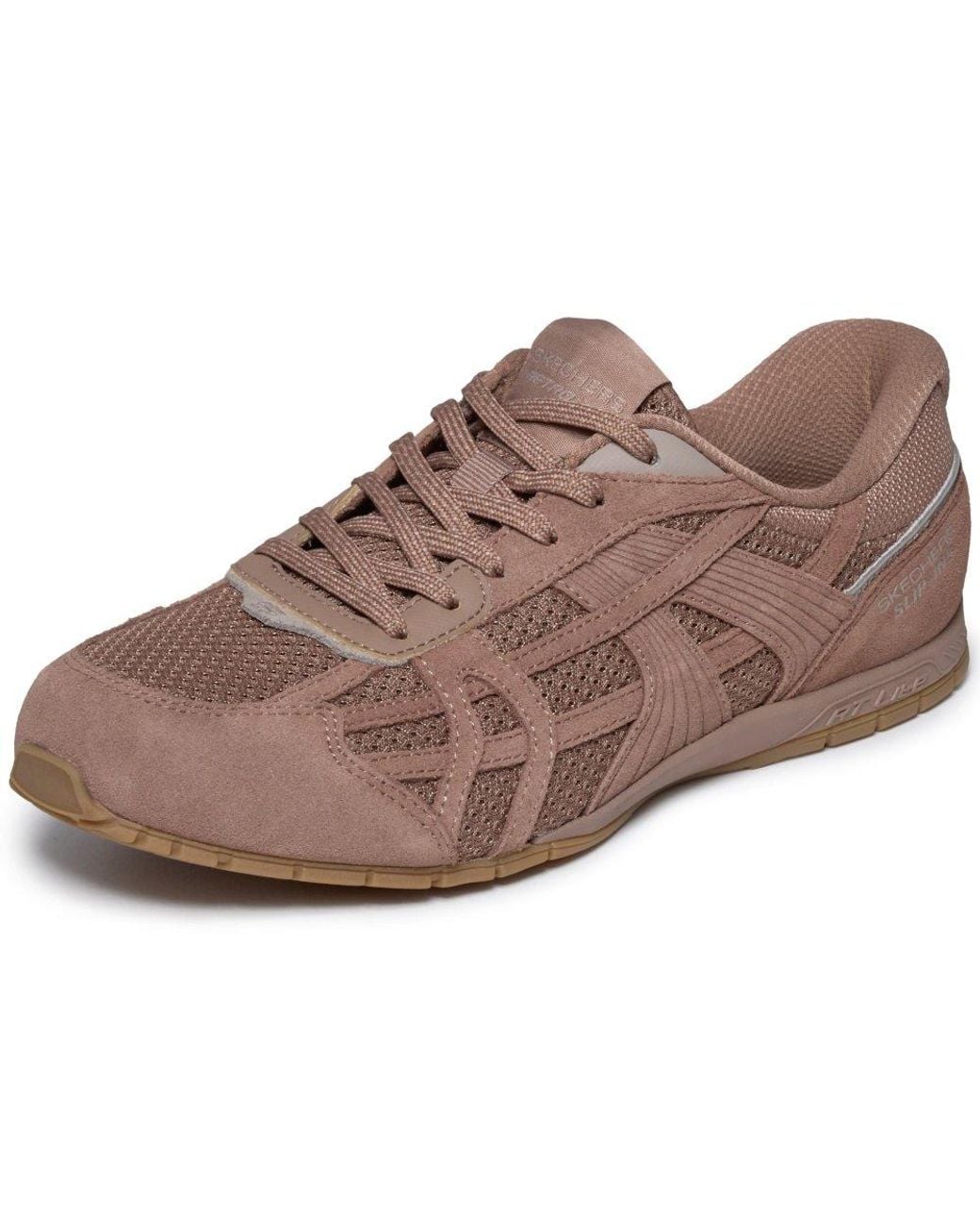 Skechers Brown Retro Lite Oshare Trainers