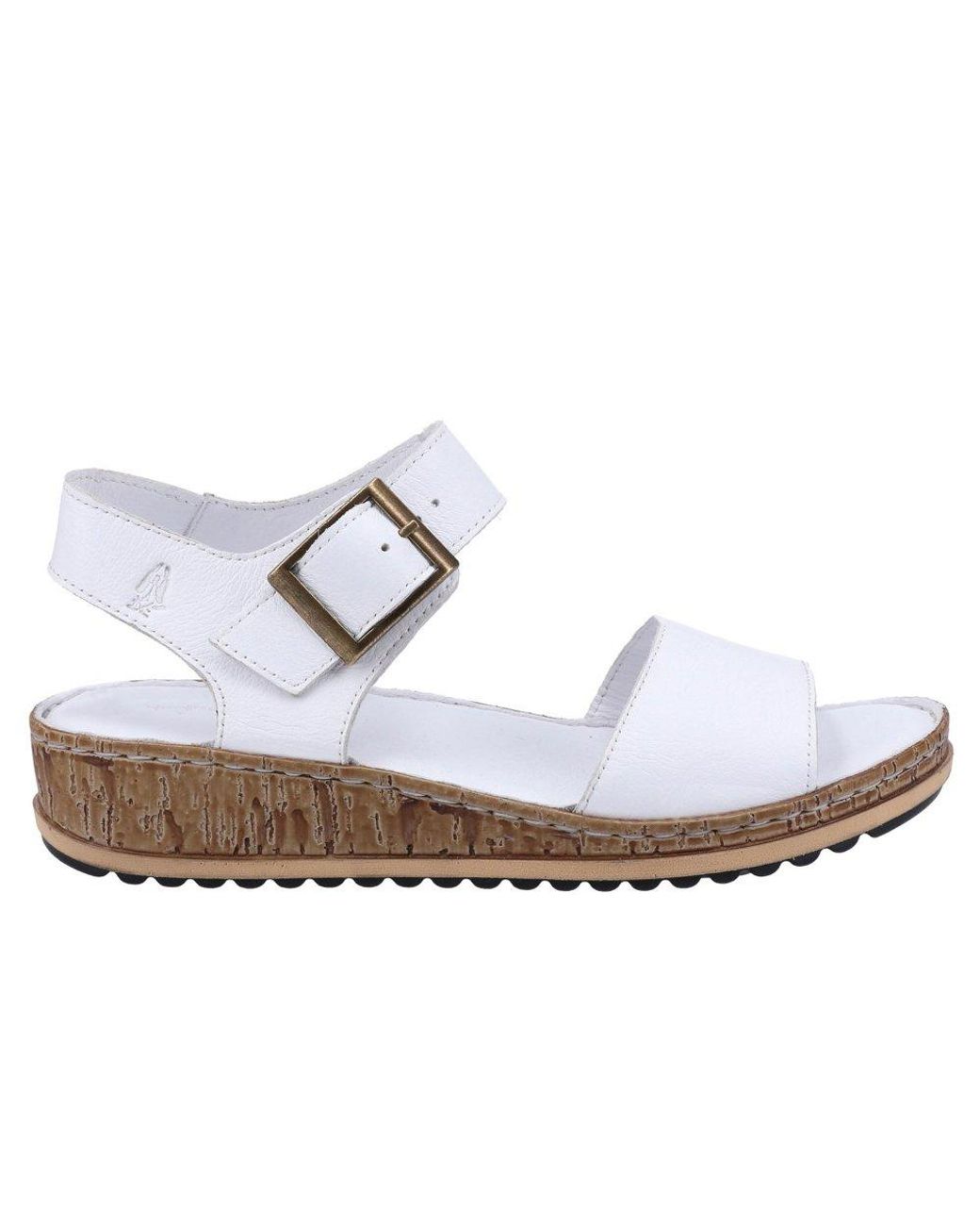 Hush Puppies White Ellie Sandals