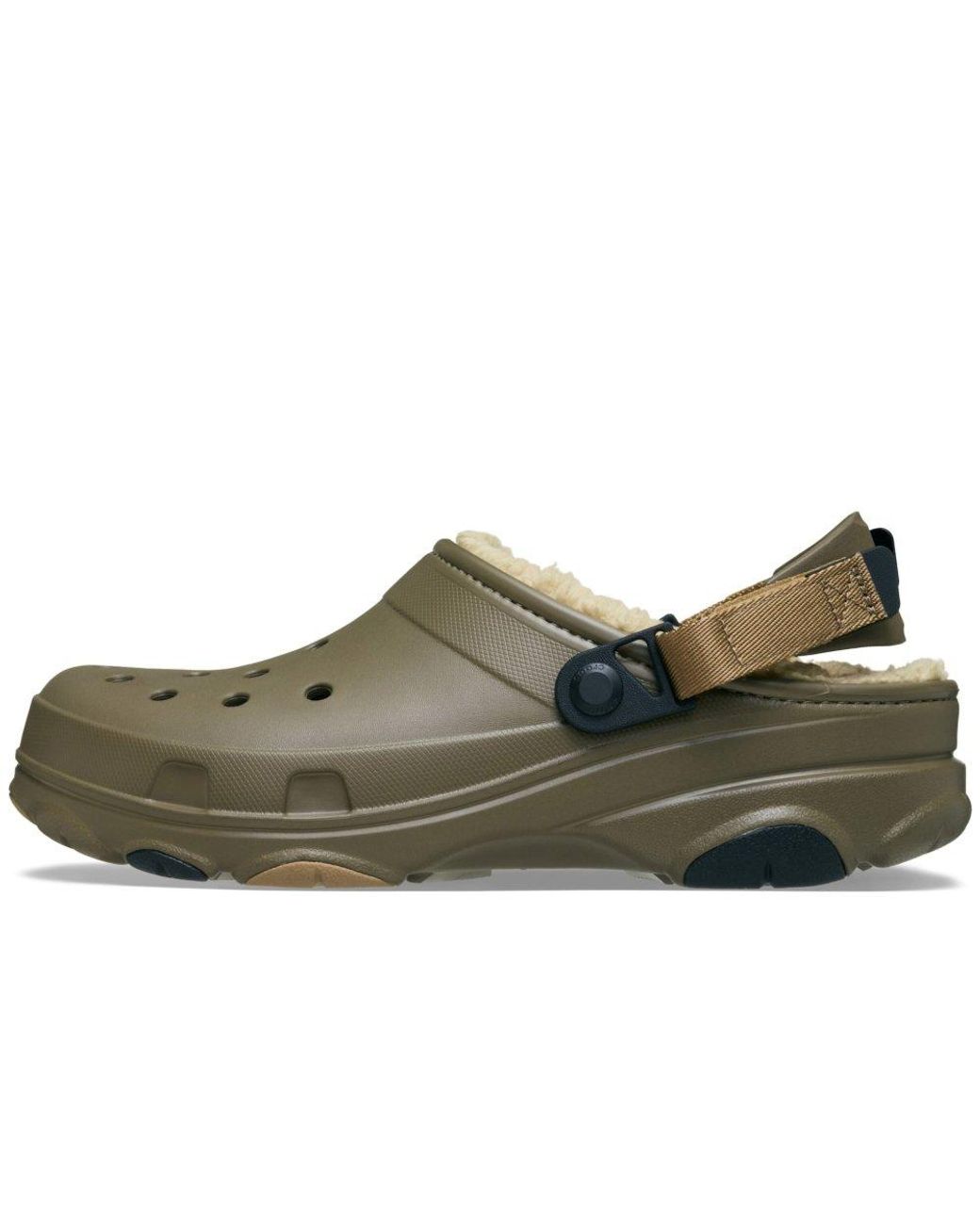 CROCSTM Green All Terrain Lined Clogs for men