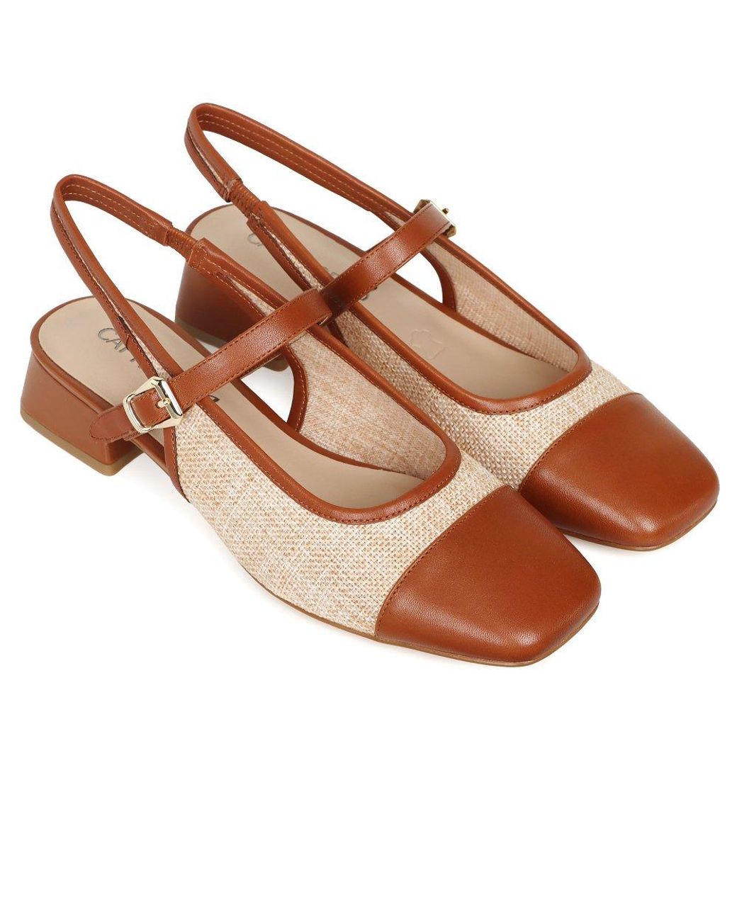 Caprice Brown Voyage Open Court Shoes