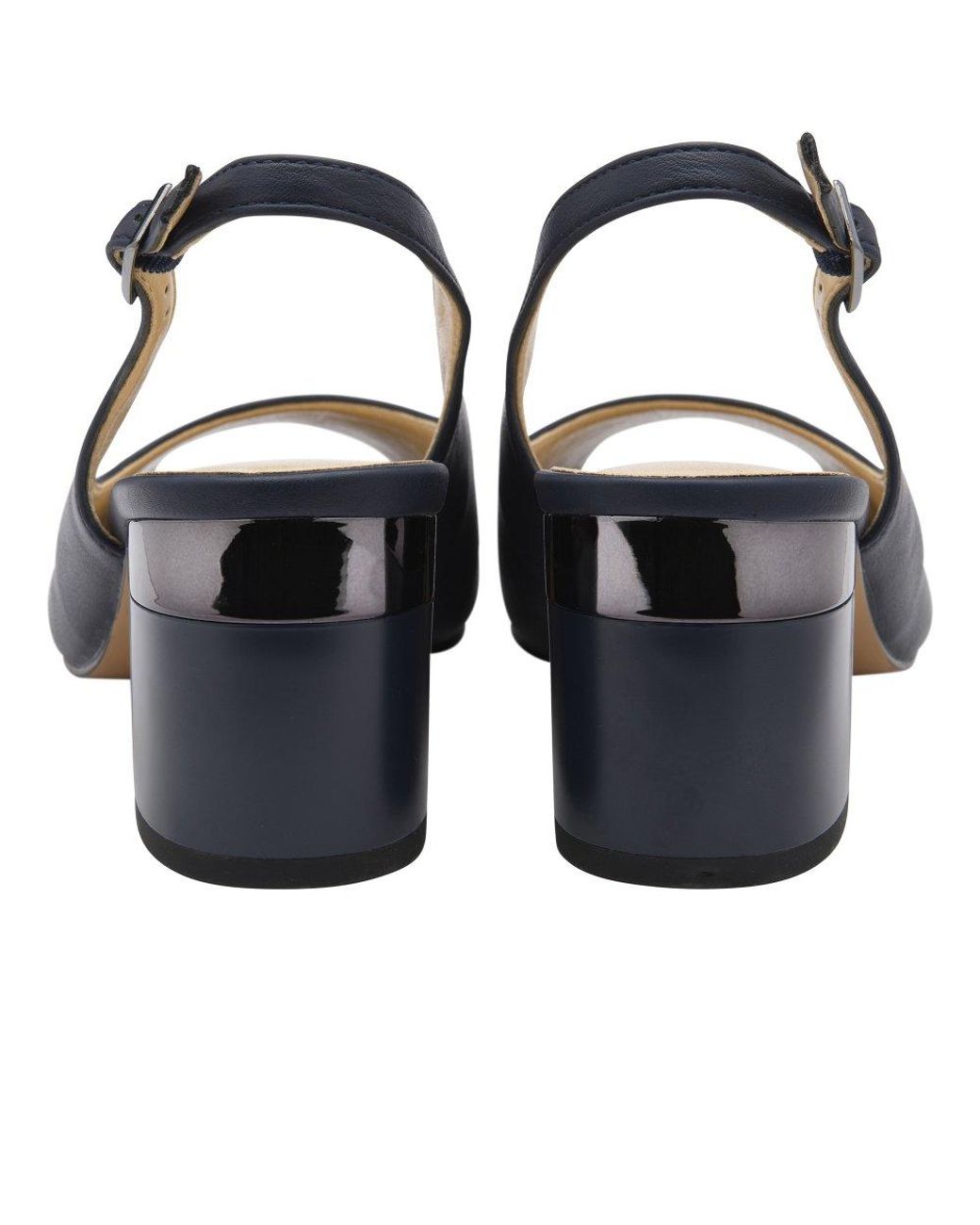 Lotus Blue Evelyn Slingback Sandals