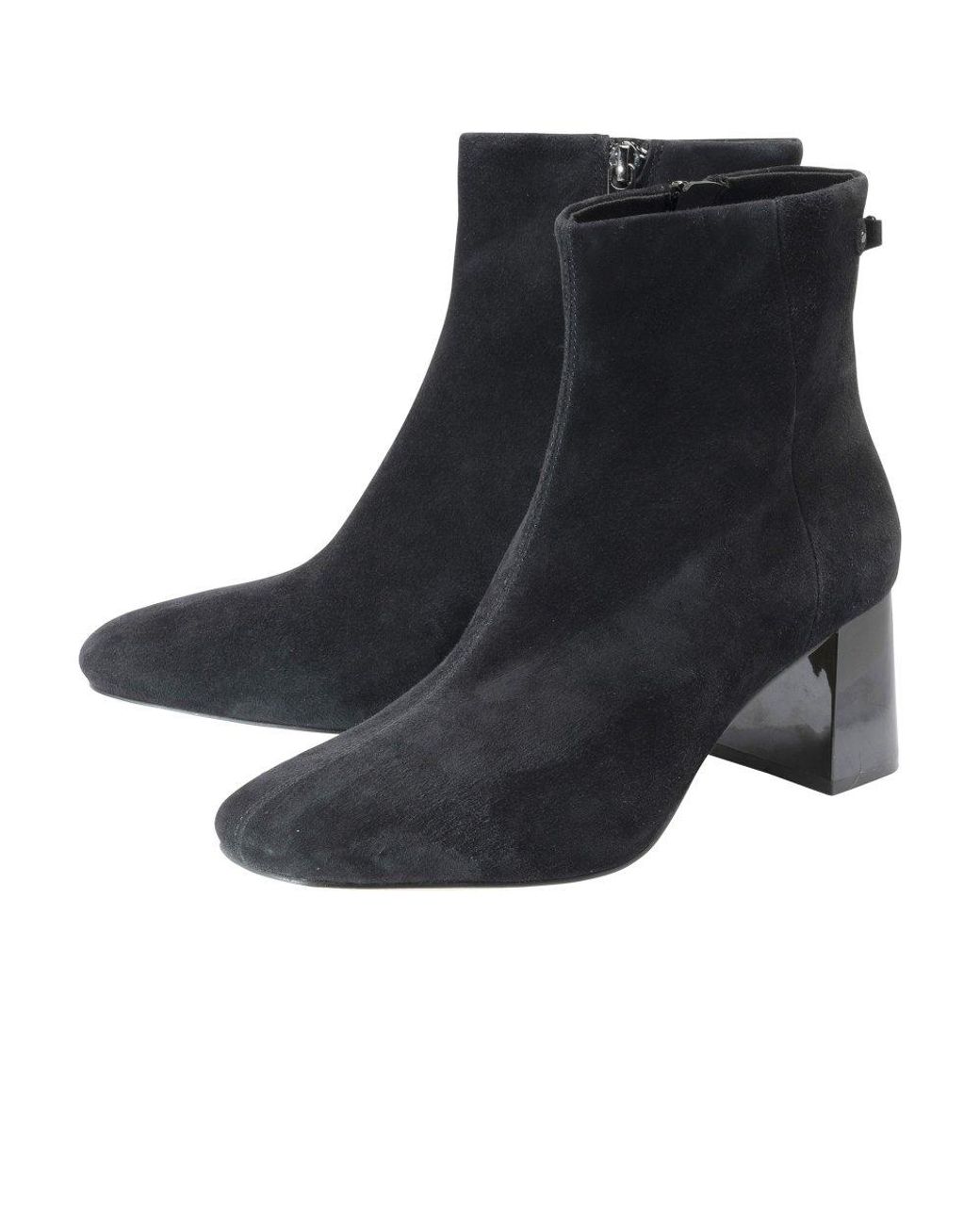 Lotus Black Romy Ankle Boots