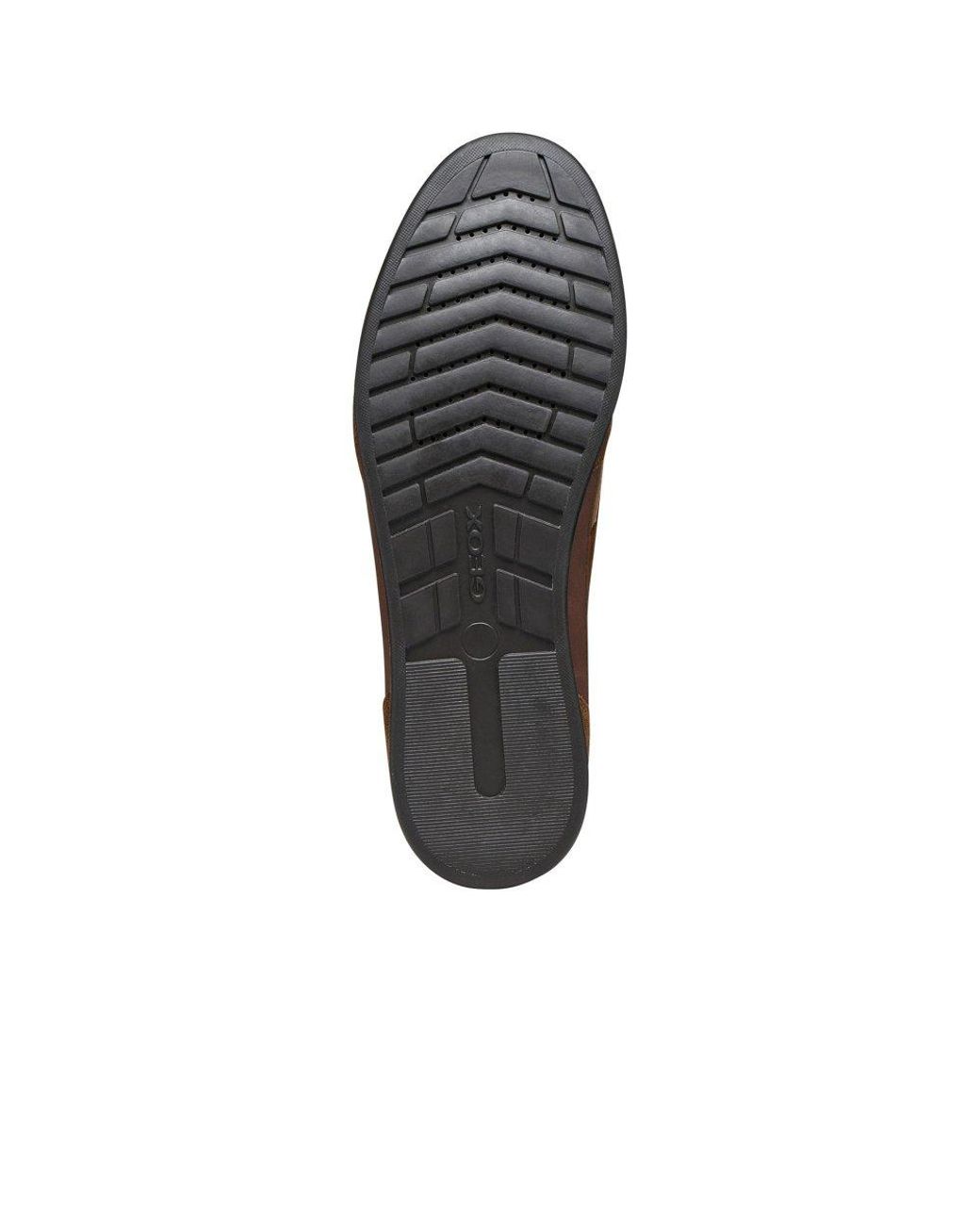 Geox Brown U Renan A Trainers for men