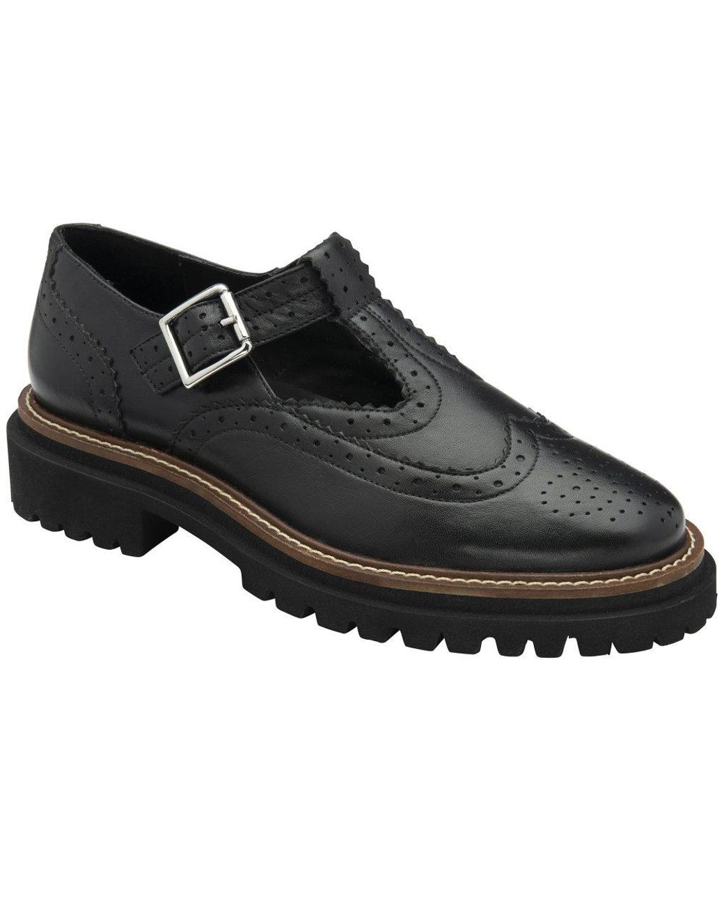 Ravel Black Murton Brogues