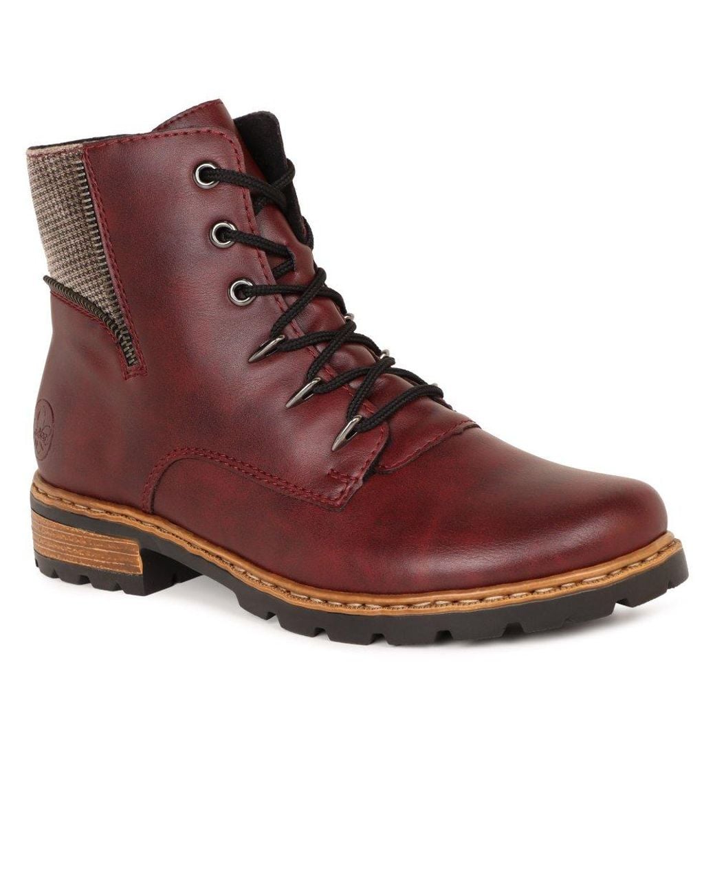 Rieker Brown Brompton Ankle Boots