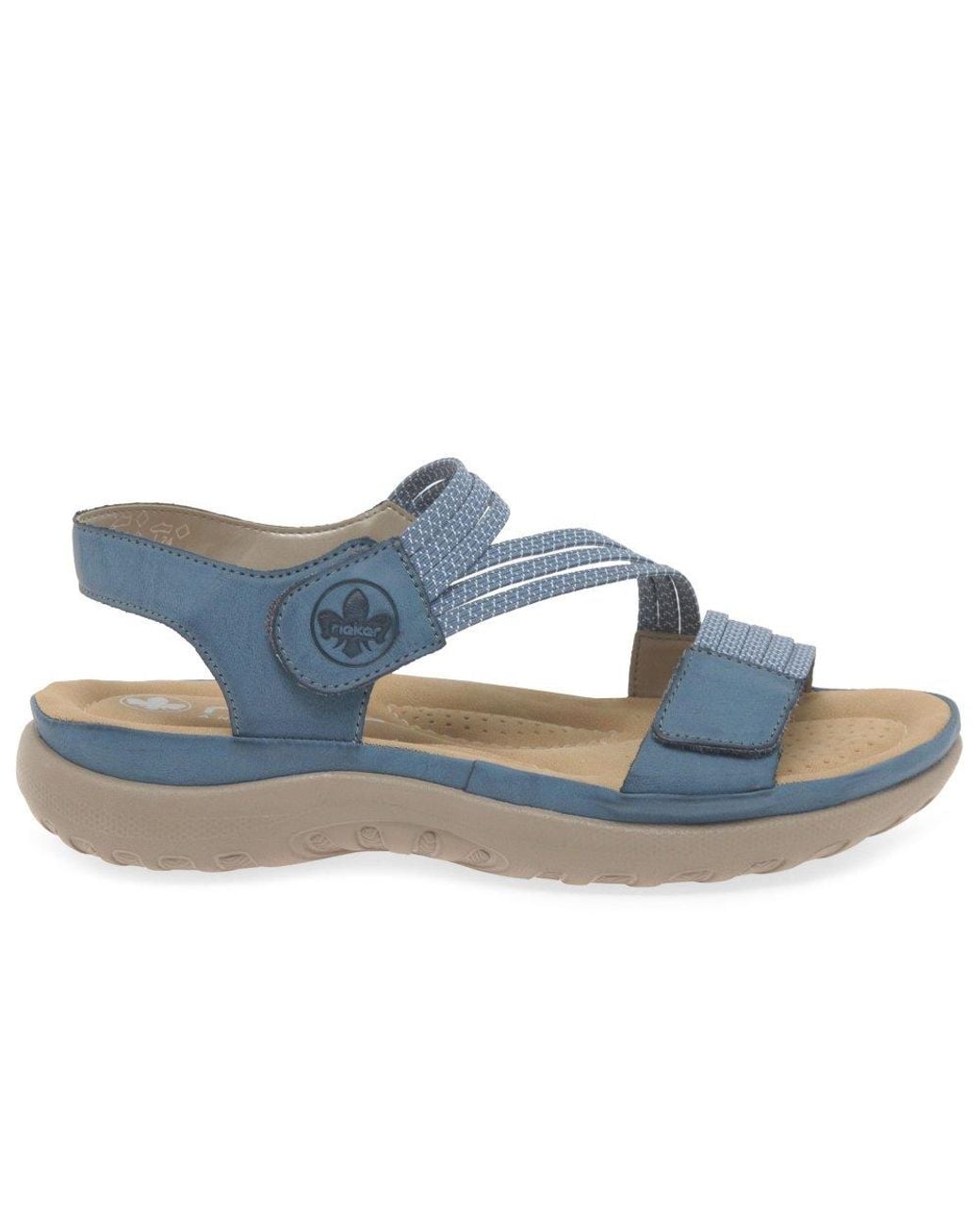 Rieker Blue Locket Sandals