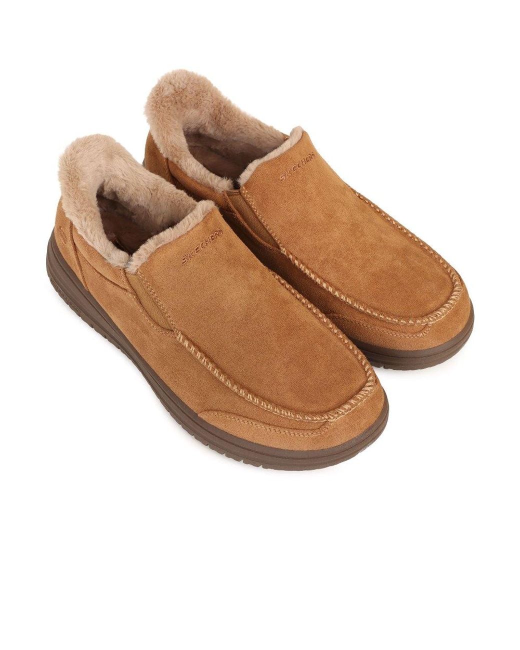 Skechers Brown Slip for men