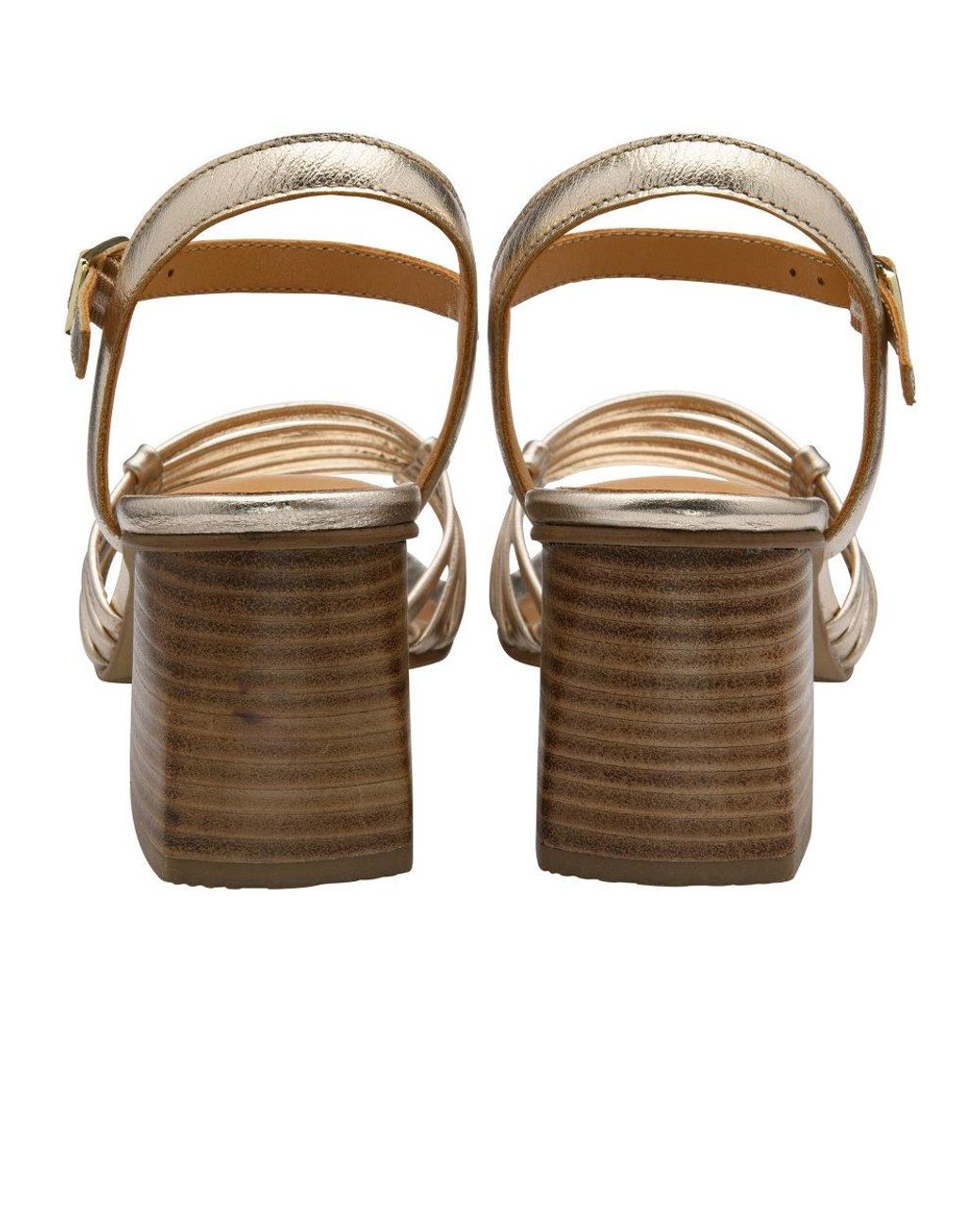 Ravel Metallic Kiplin Heeled Sandals