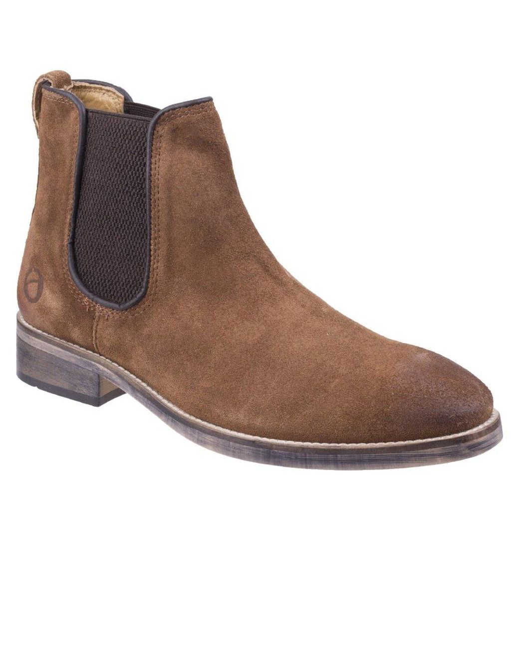 Cotswold Brown Corsham Chelsea Boots for men