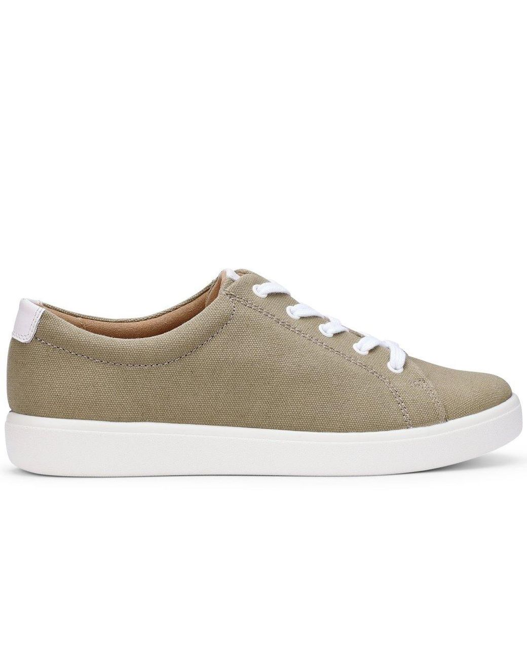 Hotter Gray Molly Canvas Shoes