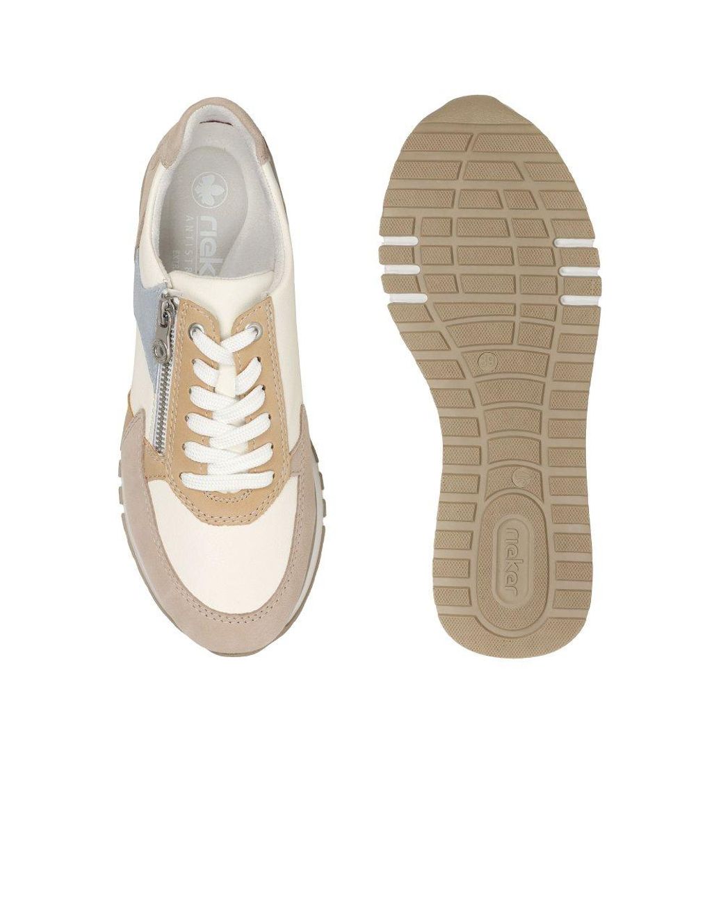 Rieker White Bliss Trainers