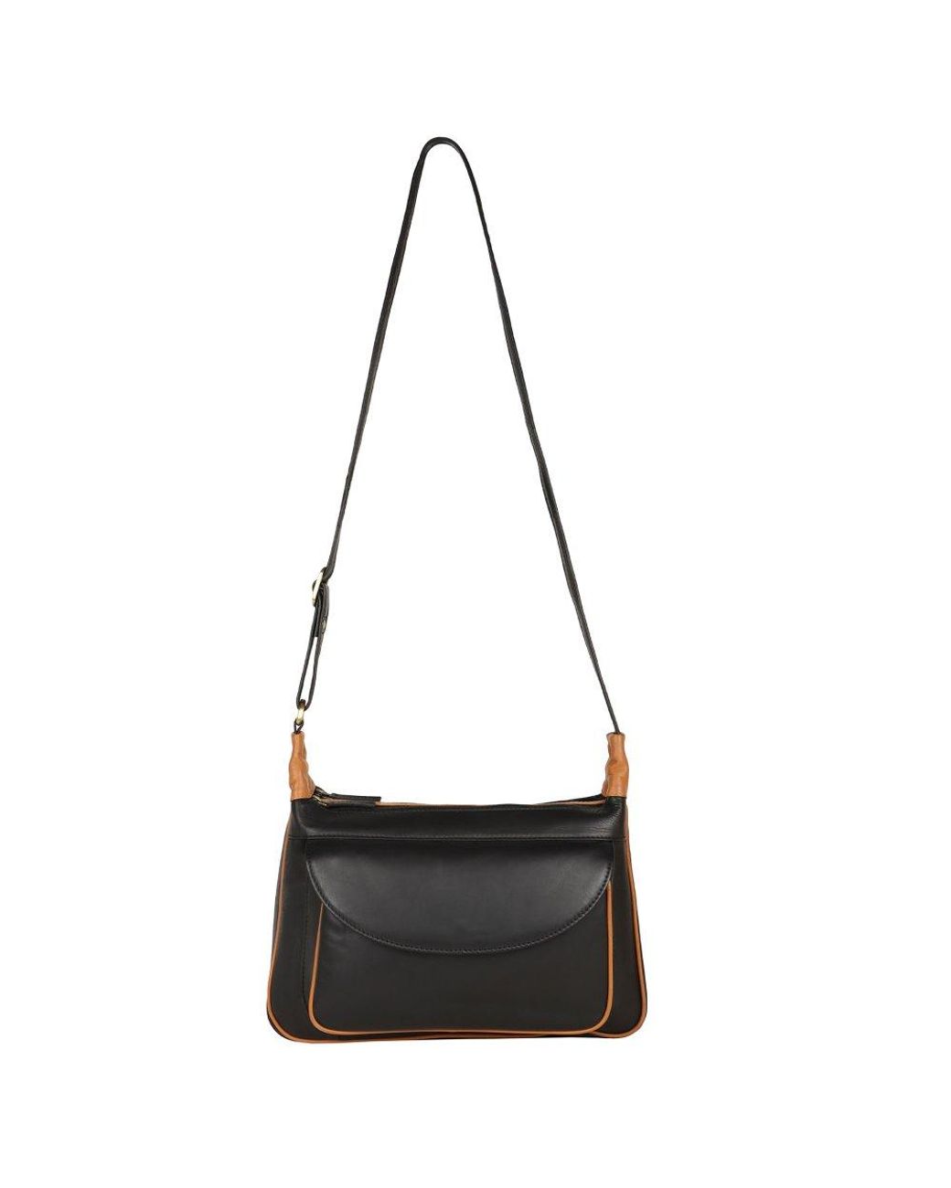 Nordic Blue Black Chelsea Shoulder Bag