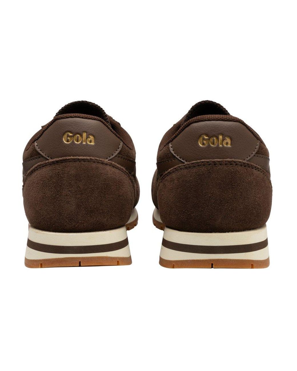 Gola Brown Daytona Suede Trainers for men