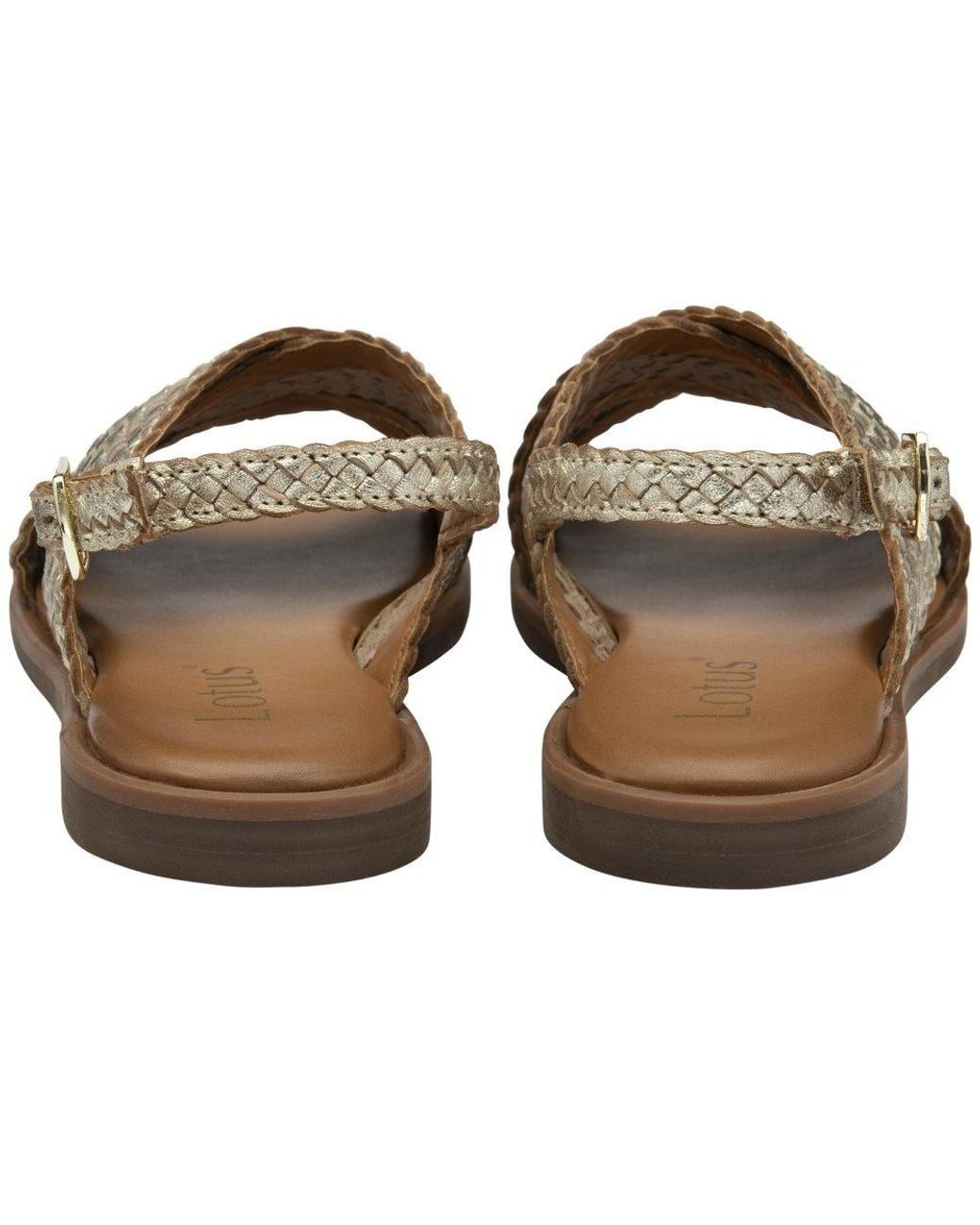 Lotus Brown Beatriz Sandals