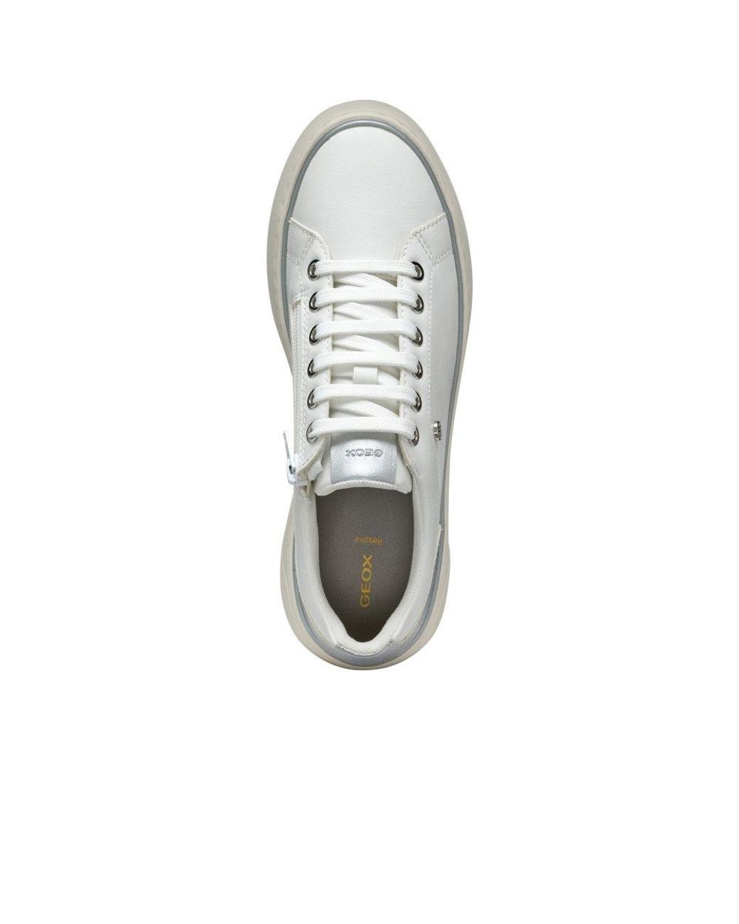 Geox White D Sunnetty Trainers