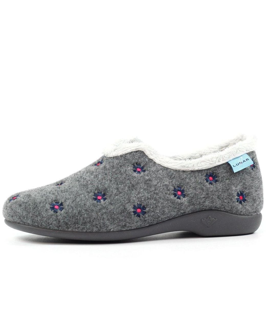 Lunar Gray Havana Slippers