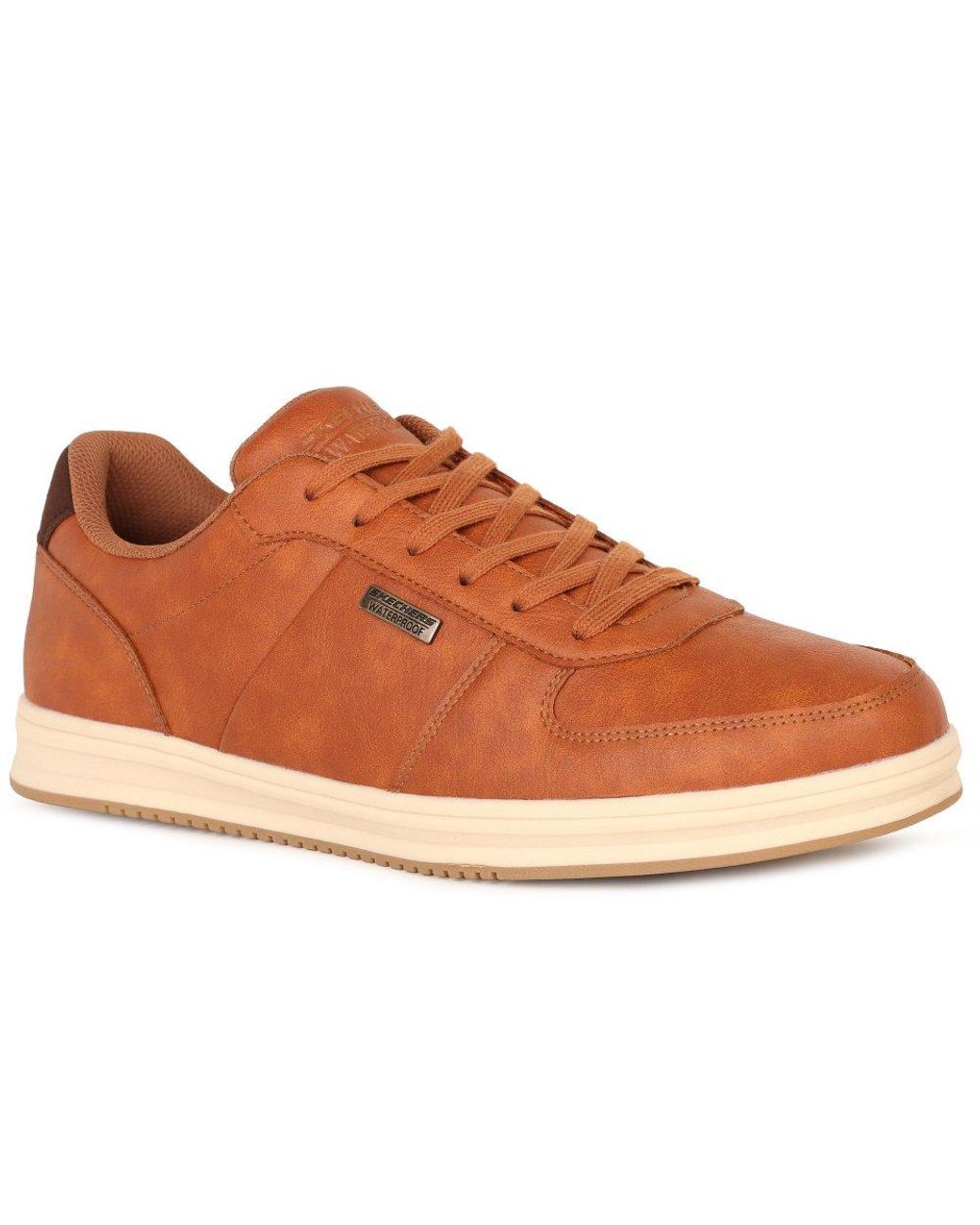 Skechers Brown Palmiro Monty Waterproof Trainers for men