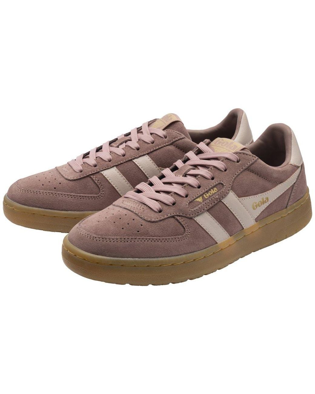 Gola Brown Hawk Suede 86 Trainers