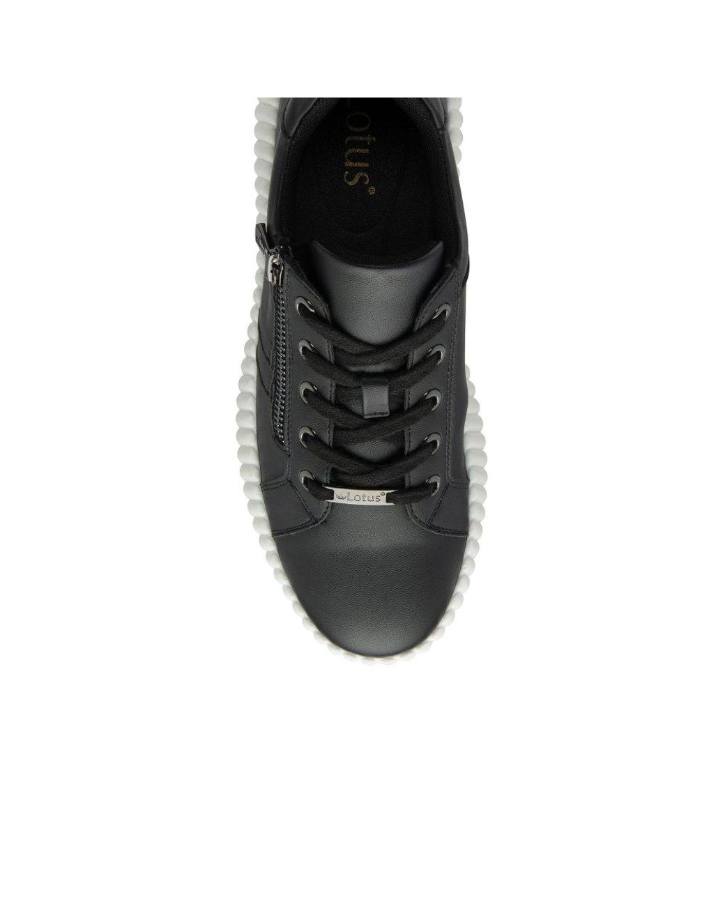 Lotus Black Kora Trainers