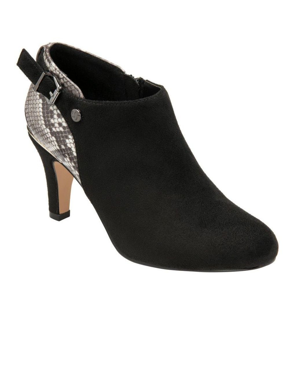 Lotus Black Ramona High Cut Court Shoes Size: 3