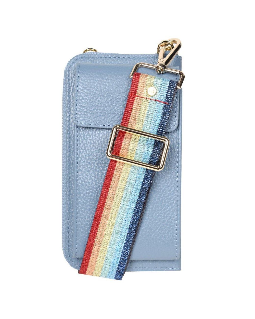 Elie Beaumont Blue Phone Bag