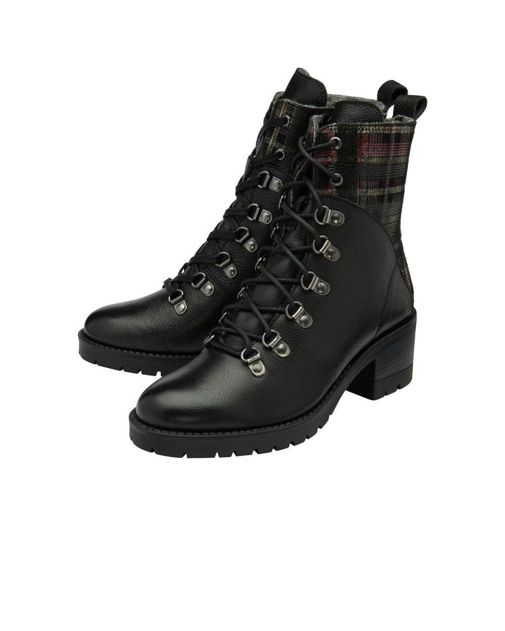 Lotus Black Litchfield Ankle Boots