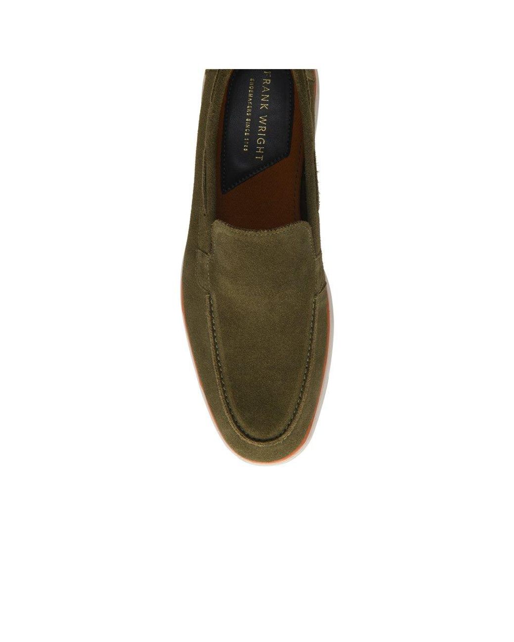 Frank Wright Green Simmons Ii Loafers for men